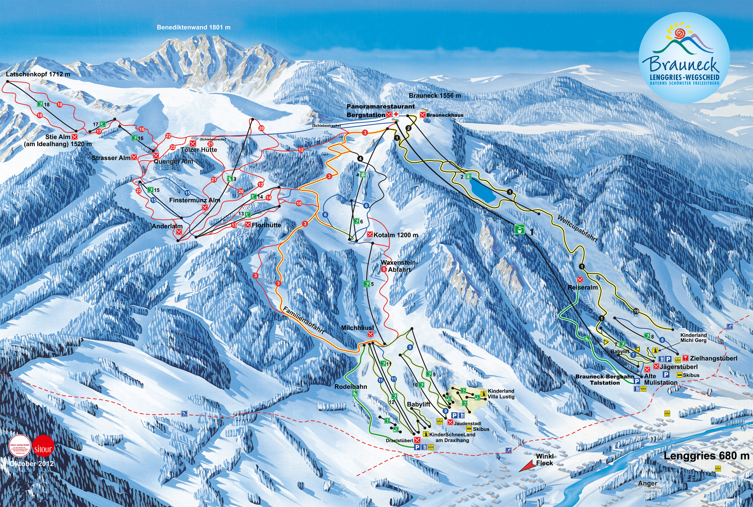Skigebiet Brauneck Bergbahn
