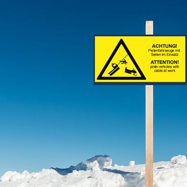 Piste gesperrt